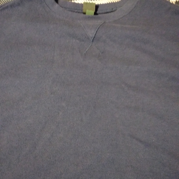 SPRING SALE**Navy blue thermal crop top - Picture 3 of 4
